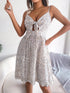 'Elowen' Floral Spaghetti Strap Mini Dress - Celes Fashion